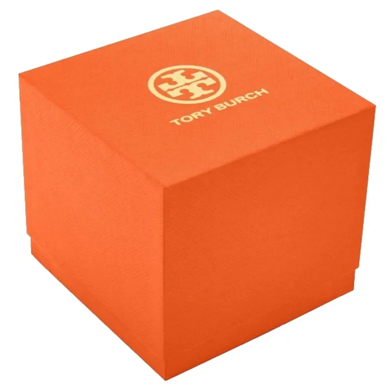 Tory Burch Robinson TBW1513 Cream Dial Gold Bracelet 27MM Womens