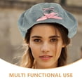 thumbnail image 3 of unbranded Boina De Mezclilla Con Detalle De Rosa Para Mujer Estilo Artístico Y Cómodo Para Días Casuales, 3 of 6