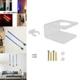 thumbnail image 4 of Esquirla Vertical Acrylic Light Stand Wall Mounted Light Stands Clear Display, 4 of 8