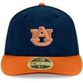 thumbnail image 2 of Men's New Era Navy/Orange Auburn Tigers Basic Low Profile 59FIFTY Fitted Hat, 2 of 5