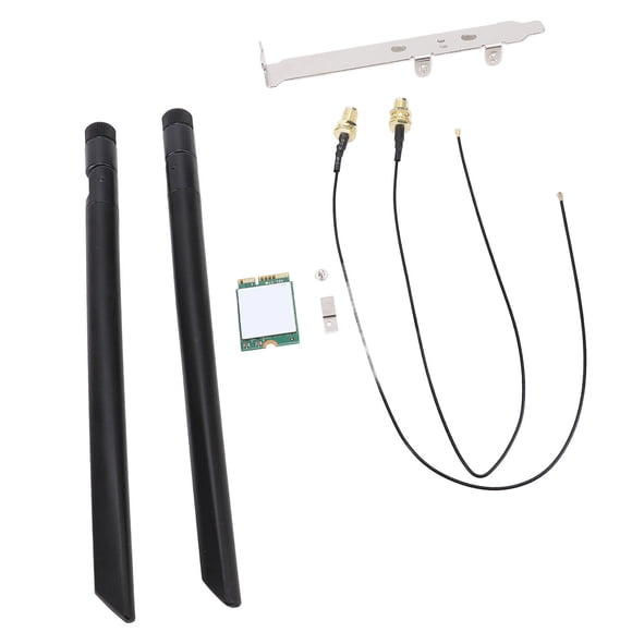 6 AX201NGW WiFi Card M.2 Interface 2.4Ghz 5Ghz 3000Mbps WiFi 6 Wireless Card for Win10 11