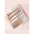 thumbnail image 4 of Beauty Enhancer, Multi-use Makeup Cosmetic Brushes with Protective Cover Design, Stylish Champagne Gold, 8PCS Set For All Your Makeup Needs, Perfect For Gift Giving, 4 of 7