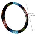 thumbnail image 4 of Snail 14.5 Inch Printing PVC Leather Car Wheel Cover Steering Wheel Cover Auto Accessories, 4 of 6