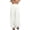 White, variant on Women's Solid Color High Waisted Gathered Cotton Linen Pants, Balloon Harem Trousers with Elastic Cuff, Loose Wide Leg Breathable Summer Travel Casual Pants Black L