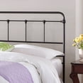 thumbnail image 2 of eLuxury Modern Industrial Metal Cordova Bed Frame, California King, 2 of 6