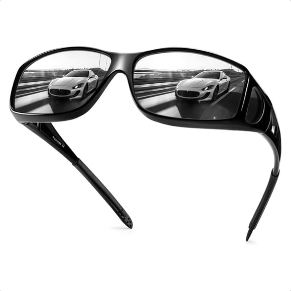 Gafas de Sol Polarizadas IGnaef UV400 para Usar sobre Anteojos - Unisex