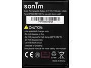 Battery compatible with Socketmobile Sonim XP3 Quest Li-ion 3.7V