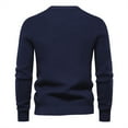 thumbnail image 5 of Xihbxyly Big and Tall Sweaters for Men, Men's Crewneck Sweater Soft Casual Sweaters for Men Classic Pullover Sweaters with Ribbing Edge Big and Tall Sweaters, 5 of 5