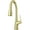 Brushed Gold, variant on Pfister Lg529-Ne Neera 1.8 GPM Single Hole Pull Down Kitchen Faucet - Stainless Steel
