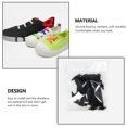 thumbnail image 3 of Sonducket Cordones elásticos para zapatos, 16 Uds., herramienta gratuita para atar, accesorios para zapatos, accesorio para calzado, sin Calzado Negro, 3 of 6