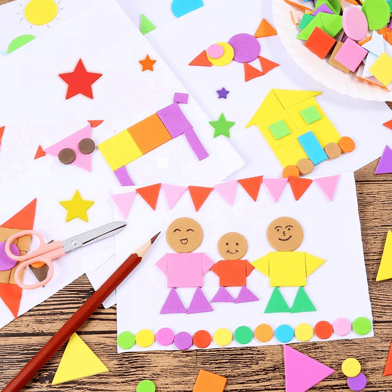 Educational Felt Stickers 150-Piece Felt Number Stickers - Self ...
