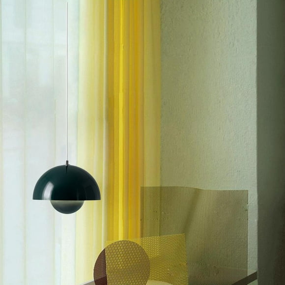 Modern Pendant Light Decorative LED Ceiling Hanging Lamp for Dining Room Hallway Black Green