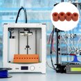 thumbnail image 3 of Shisuyan Heat-Resistant Silicone Buffer Orange 4Pcs For 3D Printer Parts, 3 of 9