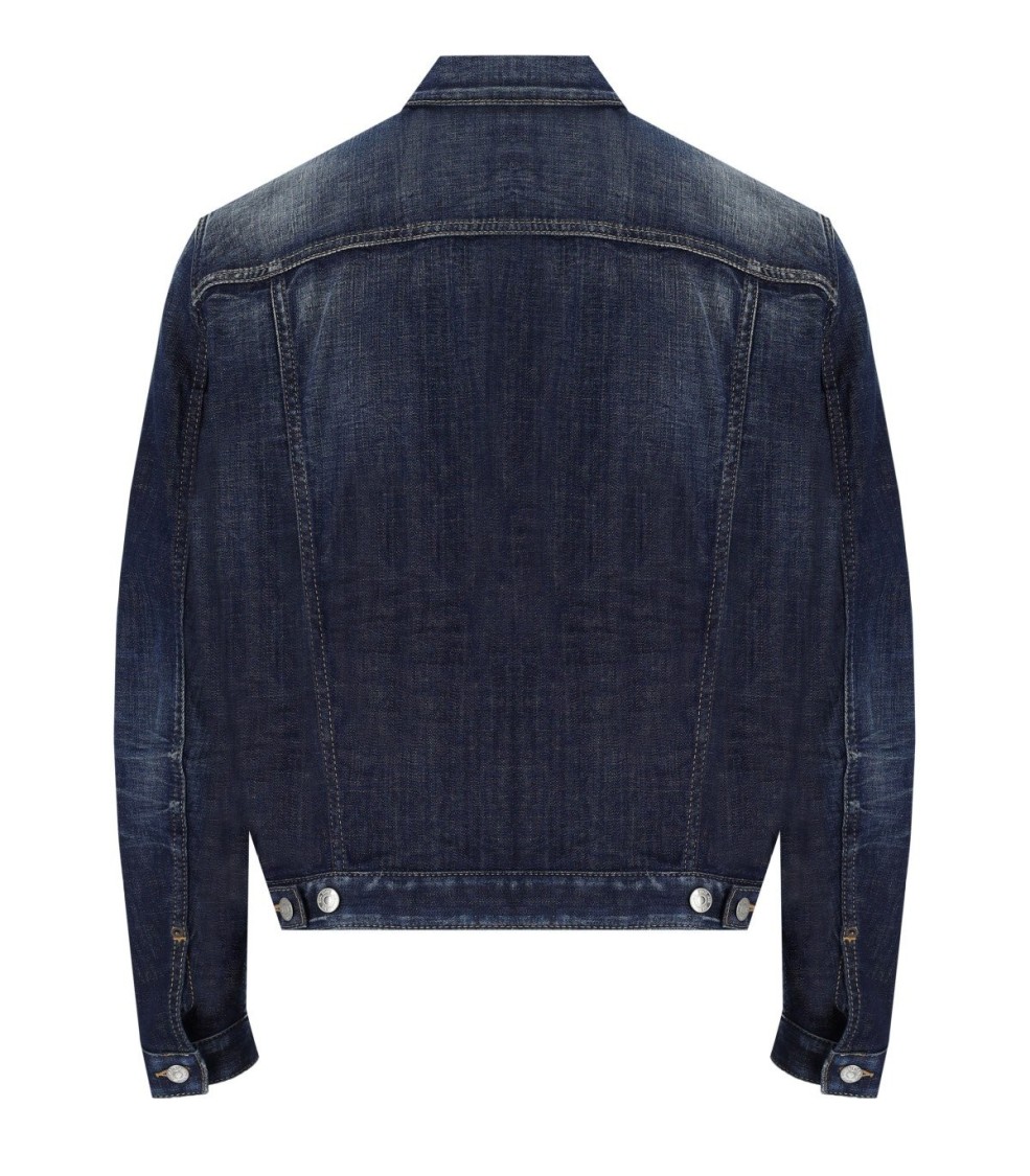 Dan Jean Medium Blue Denim Jacket - Walmart.com