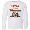 thumbnail image 3 of Inktastic Weimaraner Dog Gifts Long Sleeve Youth T-Shirt, 3 of 5