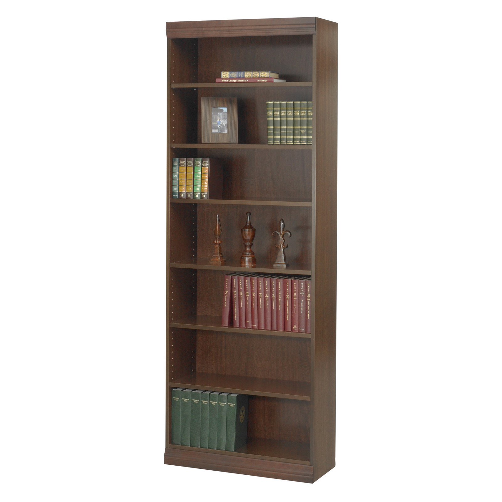 Safco 7-Shelf Veneer Baby Bookcase - 30W in. - image 2 of 2
