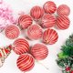 thumbnail image 4 of 3 3 uds 8cm bolas de Navidad bolas de espuma colgante árbol de Navidad adornos colgantes Decoración, 4 of 5