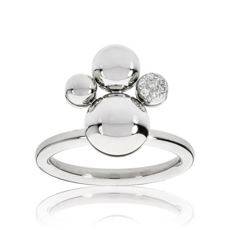 Calvin Klein Liquid Silver Ring KJ04AR090105