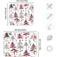 thumbnail image 3 of Christmas Cartoon Trees Dish Drying Mat for Kitchen Counter Foldable Absorbent Dish Drainer Farmhouse Dish Mats Drying Pad Dish Drainer Rack Mats for Counter 18x24, 3 of 8