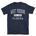 thumbnail image 1 of West Perrine Florida Classic Established Men's Cotton T-Shirt, 1 of 1