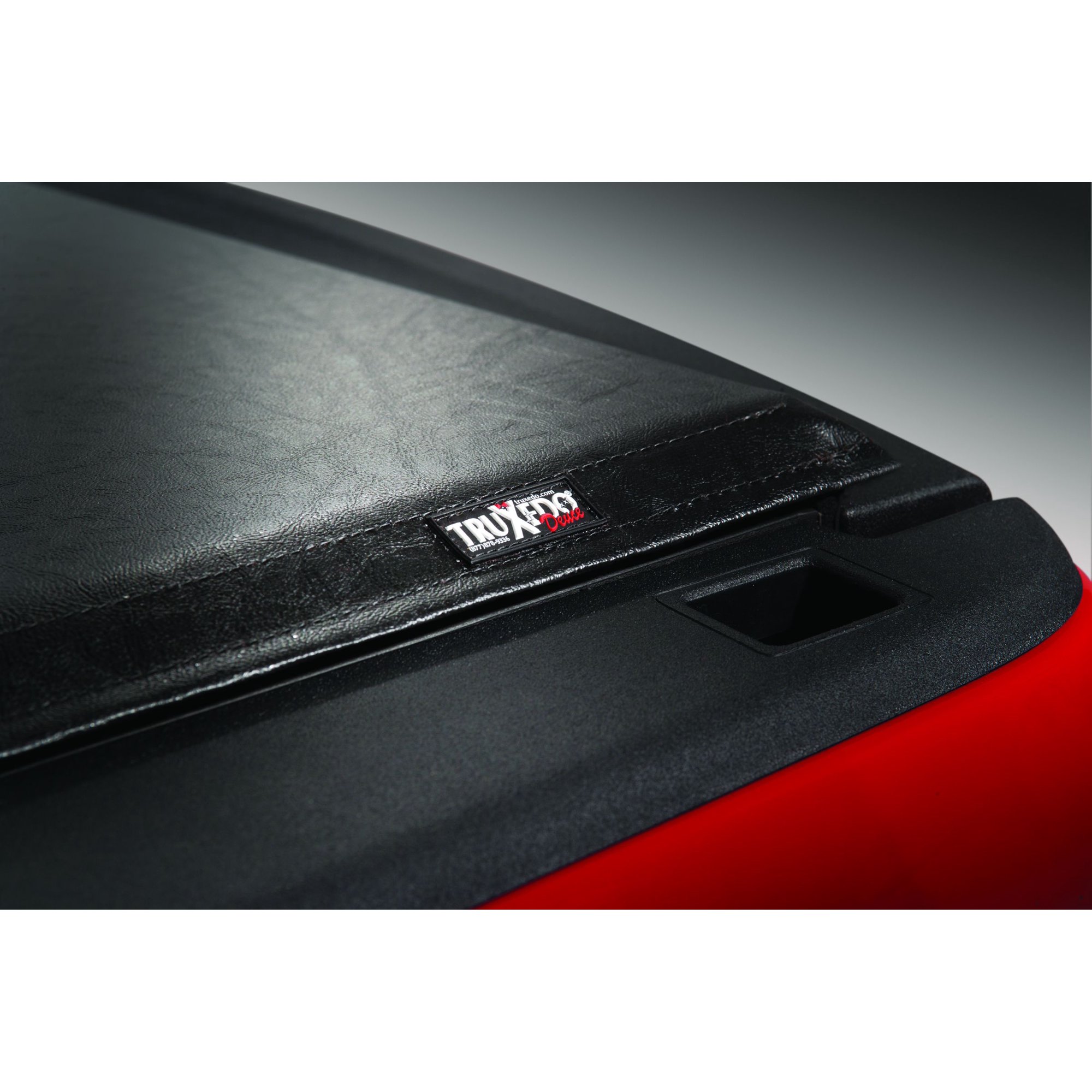 Truxedo 771801 Tonneau Cover Deuce 2 Soft Roll Up Velcro Flip Up Front Panel Lockable Using Tailgate Handle Lock Black Vinyl Walmart Canada