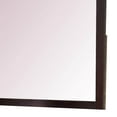 thumbnail image 4 of Fang 50 Inch Rectangular Dresser Mirror, Wood Frame, Dark Cherry Brown, 4 of 5