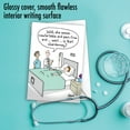 thumbnail image 5 of NobleWorks Funny Get Well Greeting Card with 5 x 7 Inch Envelope (1 Card) Chardonnay Drip C6075GWG, 5 of 6