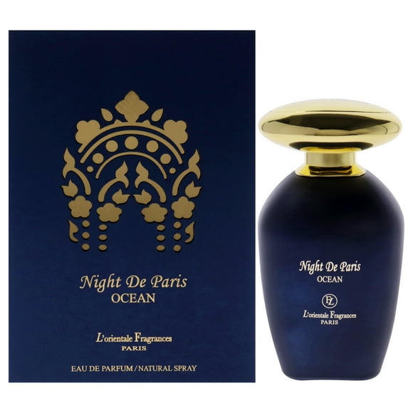 Night de Paris Ocean par L'Orientale Fragrances pour Unisexe - Vaporisateur EDP 3,3 oz
