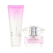 Versace Bright Crystal 1.7 oz EDT Spray Womens Perfume+ 3.4 Lotion Gift Set NIB