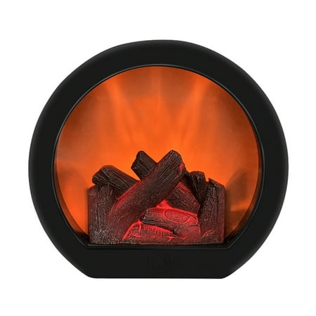 

PKJHGA Night Light Fireplace Integrated Carry and Hanging Handle Portable Battery-Operated Survival Kit for Hurrican Power Outage Emergency Camping