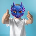 thumbnail image 4 of Scary Kids Dragon Masks Face Cover with Elastic Band Photo Prop Dinosaurio Mask for Stage Performances, Prom, Carnival, Cosplay,, 4 of 8