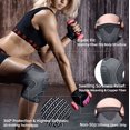 thumbnail image 3 of 2 rodilleras de rótula y ligamento, rodillera de compresión, rodillera elástica antideslizante y transpirable para correr, senderismo, crossfit, danza y recuperación de lesiones(L) Excelente Rendimiento ER012313WZ, 3 of 5