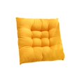 thumbnail image 2 of Hvmvliv Outdoor Chair Cushions Memory Foam Chair Pads Frosted Chair Cushion Dining Chair Cushion Office Home Seat Cushion Non-Slip(30x30cm) Yellow, 2 of 3