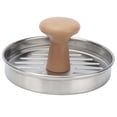 thumbnail image 2 of Prensa de carne para hamburguesas,Prensa de carne para hamburguesas Molde para hacer hamburguesas de acero inoxidable Prensa para hamburguesas Instalación sin esfuerzo, 2 of 8