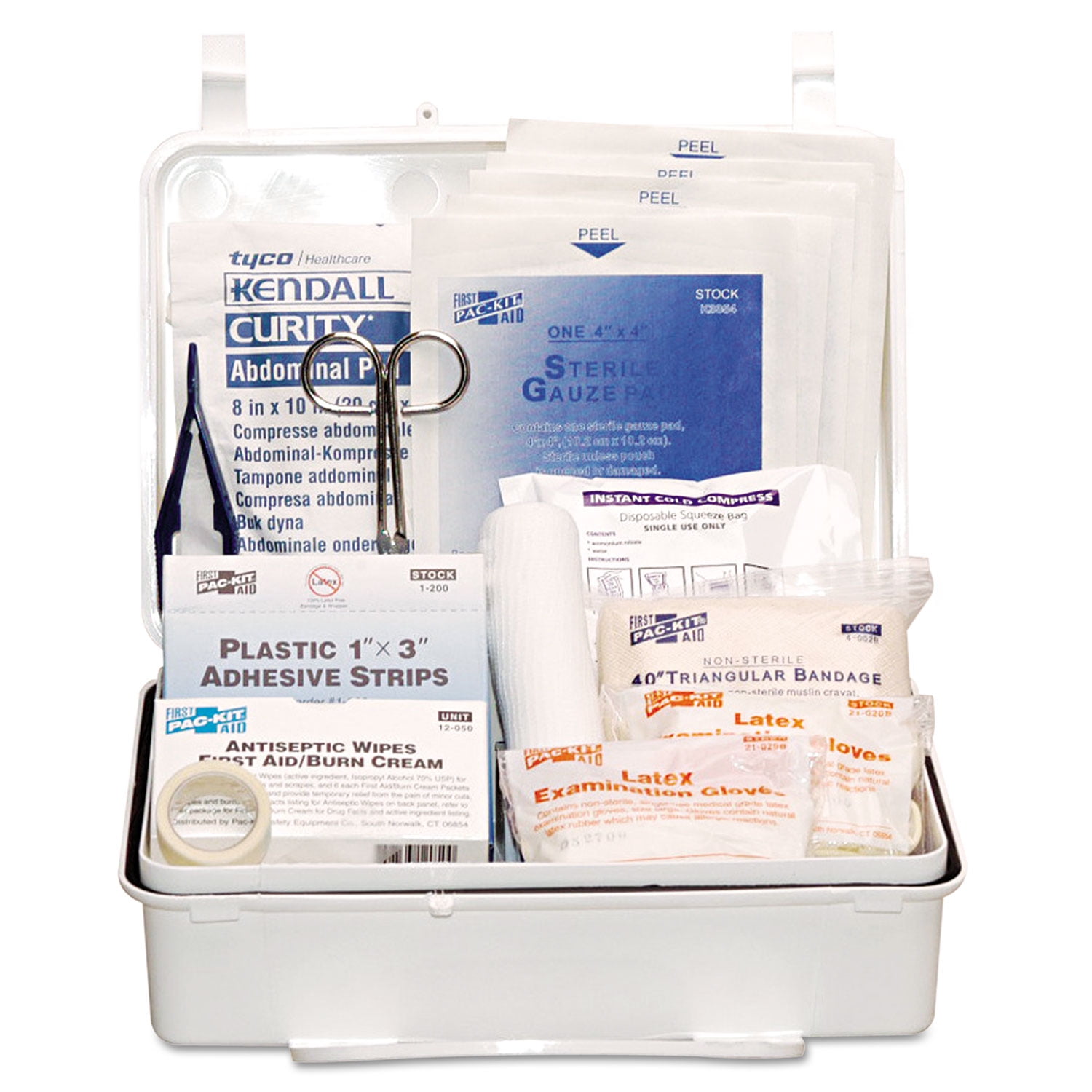 Pac-Kit ANSI Plus 10 Person Plastic First Aid Kit