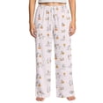 thumbnail image 2 of Womens Ghost Moon Star Halloween Pajama Pants Lounge Sleepwear, 2 of 7
