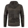 thumbnail image 4 of Lilgiuy Men's Autumn And Winter Stand Collar Sweater Casual Fleece Jacket Coffee Winter Clothes for 2022, 4 of 4