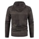thumbnail image 4 of Chaquetas para hombres Abrigos Abrigos Moda Otoño e invierno Cuello alto Suéter Chaqueta de lana informal Odeerbi ODB-5, 4 of 6