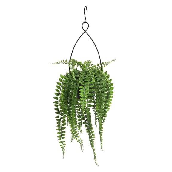 26" Hanging Boston Fern Potted Plant by Ashland - Spring Floral for Crafting and Home Decor