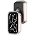 thumbnail image 4 of Smartwatch Protective Bumper with Rhinestone Half-Cover Frame with Hard Screen Guard Fashion Bling Watch Accessory for Daily Wear Special Occasions, 4 of 4