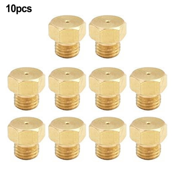 Brass Propane Nozzle Conversion Kit: 10 Or 20 Pack for Outdoor Grills & BBQs 10pcs