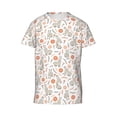 thumbnail image 4 of Wukai Flower Rabbit Youth Unisex Short Sleeve T-Shirt for Boys, Girls, Teens, and Kids-X-Large, 4 of 7