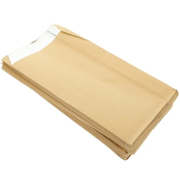 100 Pcs Aluminum Foil Kraft Paper Bag Food Wrapping Snack Bags Set Dessert Hot Dog Wrappers Fried Chicken