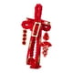 thumbnail image 4 of Colgante de nudo chino para decoración del Festival de Primavera, rojo con motivo de caballo, de tela. Estilo A, 4 of 9