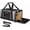 Black, variant on Small Pet Carrier with Wheels(18" L x 11" W x 11" H), Delta/American/United Airlines Approved, Rolling Pet Carrier for Small Dogs & Cats (Black)