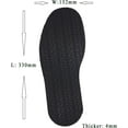 thumbnail image 3 of QIANJIA Shoe Replacement Rubber Full Out Sole,4mm Thickness, one Pair (Black), 3 of 3