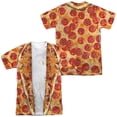 thumbnail image 1 of Pizza Dining Jacket (Front - Back Print) - Short Sleeve Shirt - Large, 1 of 2