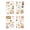 4, variant on Bullets Journals Decal PET Travel Scrapbooking Sticker Lovely Decorative Sticker for Diys Craft Journaling Scrapbooks
