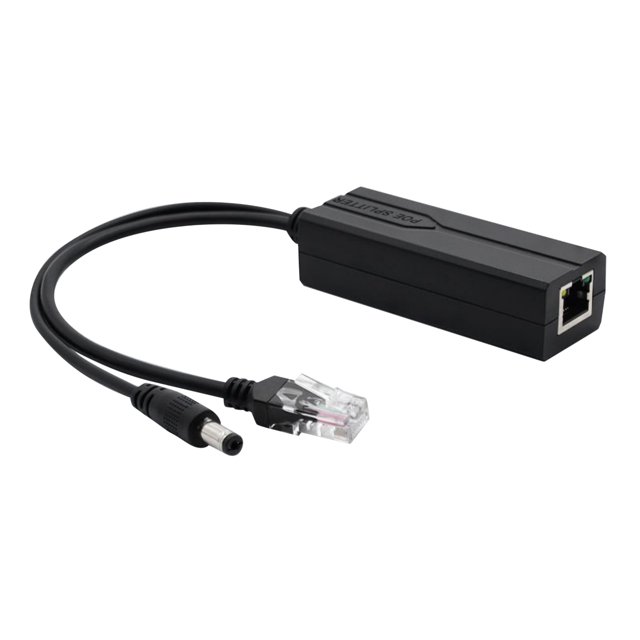 NATEFEMIN NetGear Gigabit Ethernet POE Splitter for Networks - DC12V2A Output, Wide Compatibility
