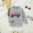 thumbnail image 3 of Okbabeha Toddler Baby Ugly Sweater Girl Boy Christmas Sweater Pullover Sweatshirt Warm Long Sleeve Sweater Top, 3 of 7